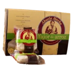 ABUELA MECHA - ALFAJOR ARROZ CHOCOLATE BLANCO X12 U X23 G