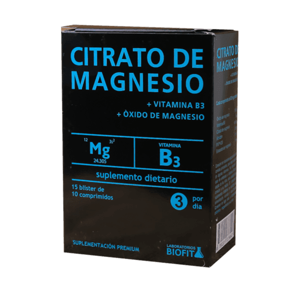 BIOFIT - COMPRIMIDO CITRATO MAGNESIO X15 BLISTERS