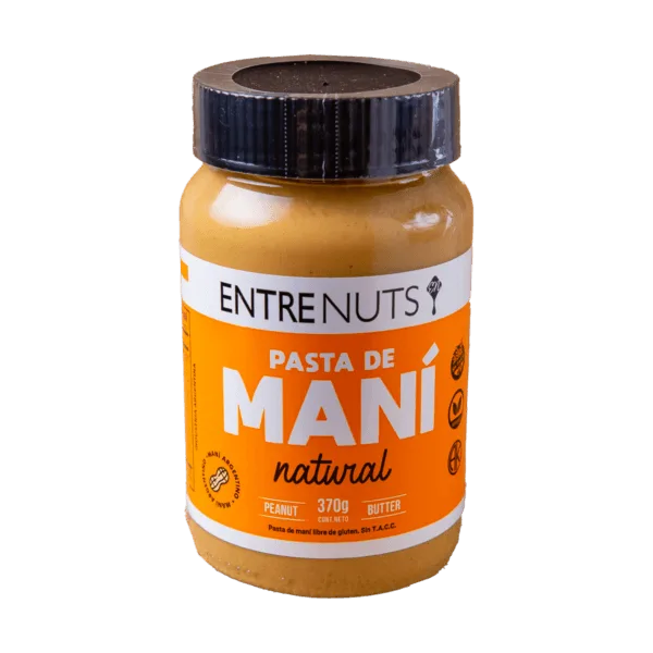 ENTRENUTS - PASTA MANI NATURAL X370 G