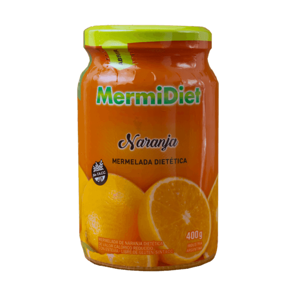 MERMIDIET - MERMELADA NARANJA CON STEVIA X400 G