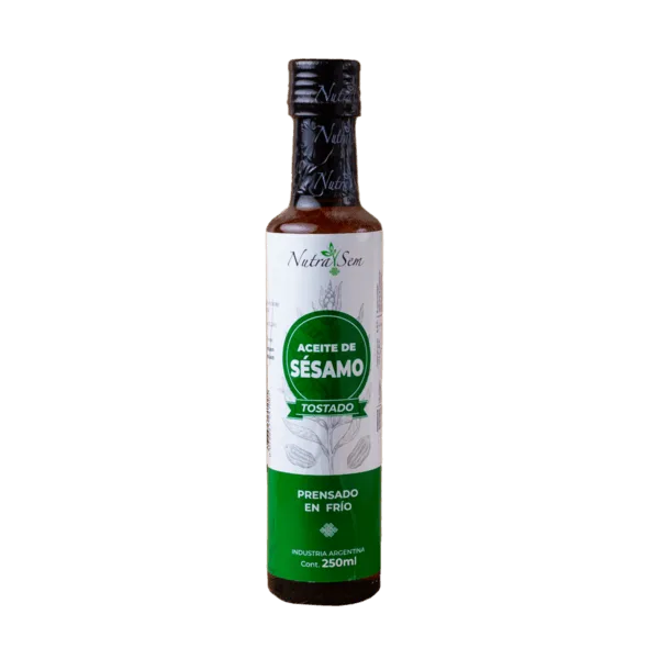 NUTRASEM - ACEITE SESAMO TOSTADO GOURMET X250 CC