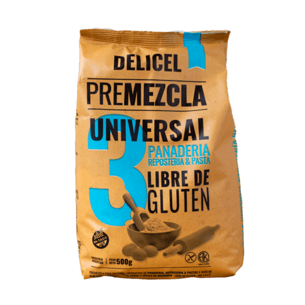 DELICEL - PREMEZCLA UNIVERSAL X500 G