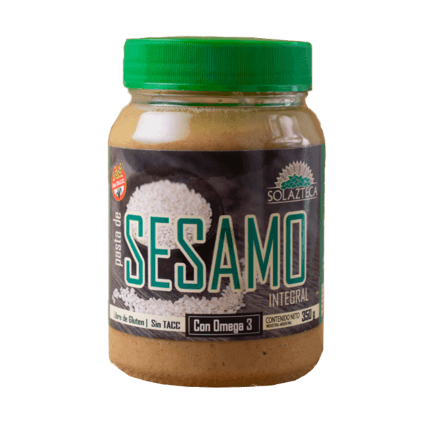 SOL AZTECA - PASTA SESAMO INTEGRAL X350 G