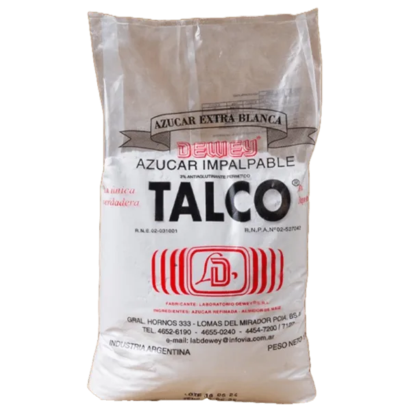 TALCO - AZUCAR IMPALPABLE X1 KG