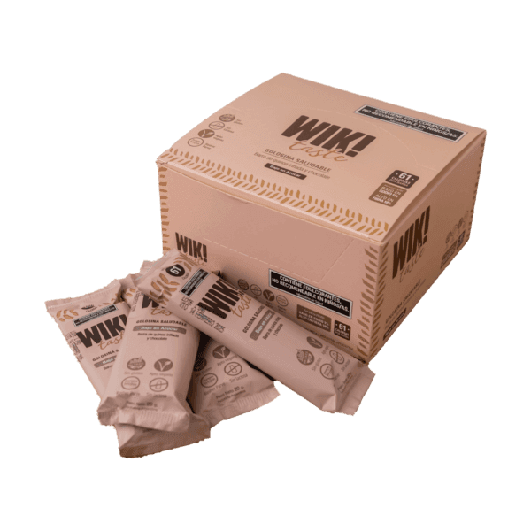 WIK TASTE - BARRITA QUINOA CHOCOLATE X20 U X20 G