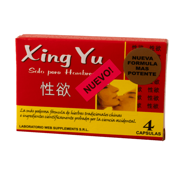 XING YU - SOLO PARA HOMBRES X4 CAPS