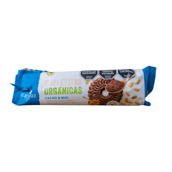 CACHAFAZ - GALLETITA ORGANICA CACAO MIEL X170 G