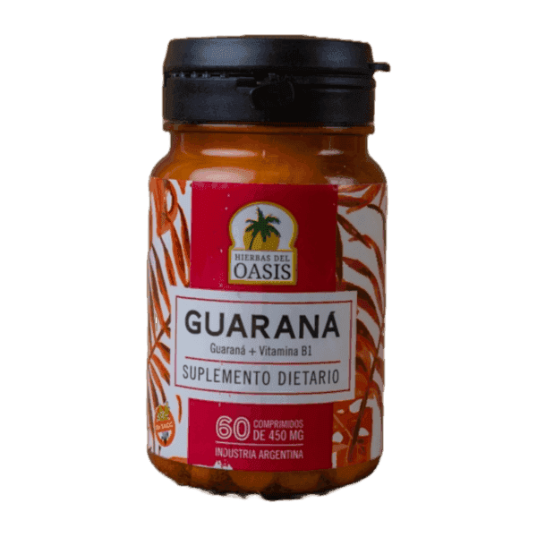 OASIS - COMPRIMIDO GUARANA VITAMINA B1 X60 U