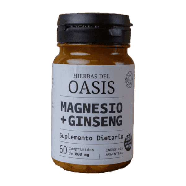 OASIS - COMPRIMIDO MAGNESIO GINSENG X60 U