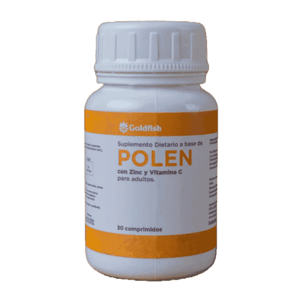 GOLDFISH - COMPRIMIDO POLEN ZINC VIT C X30 U