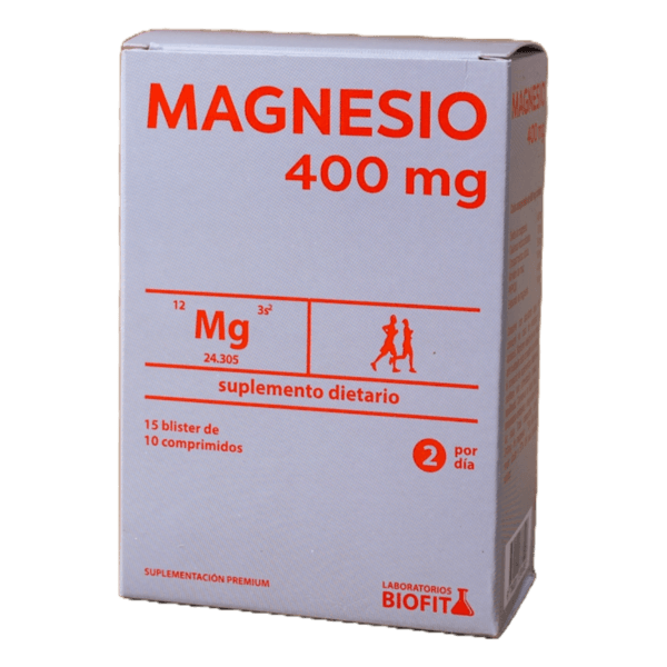 BIOFIT - COMPRIMIDO MAGNESIO 400 X15 BLISTERS