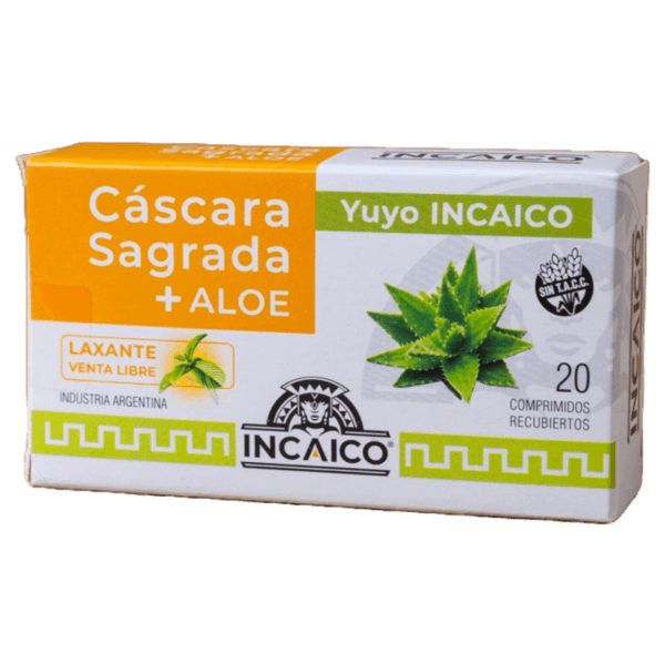 INCAICO - COMPRIMIDO CASCARA SAGRADA ALOE X20 U