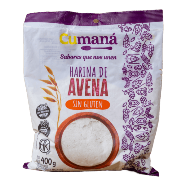 CUMANA - HARINA AVENA X400 G