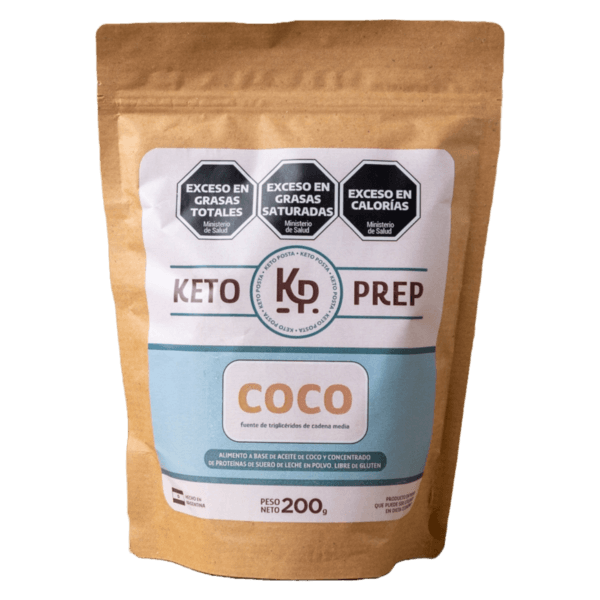 KETO PREP - PREMEZCLA A BASE DE COCO X200 G