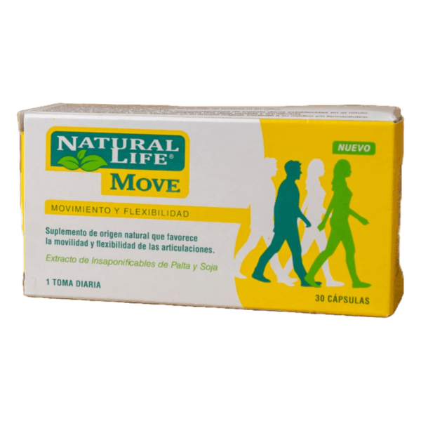 NATURAL LIFE - CAPSULA MOVE INSAP PALTA Y SOJA X30 U