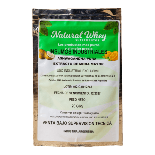 NATURAL WHEY - ASHWAGANDHA PURA X20 G