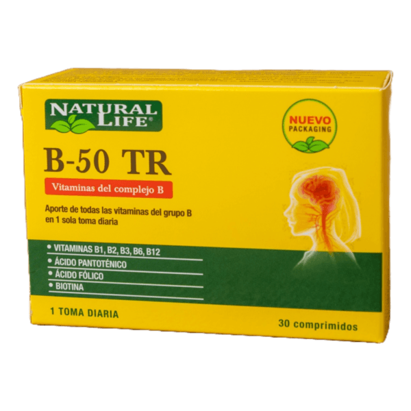 NATURAL LIFE - COMPRIMIDO B-50 TR COMPLEX X30 U