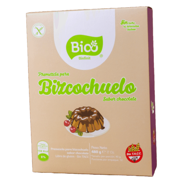 BIO - PREMEZCLA BIZCOCHUELO CHOCOLATE X480 G