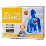 INCAICO - CAPSULA VITAMINA D3 K2 X30 U