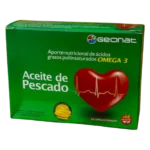 GEONAT - CAPSULA OMEGANAT ACEITE PESCADO EPA 180 DHA 120 X60 U