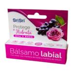 SRISRI - BALSAMO LABIAL UVA Y ROSAS X10 G