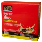 ULTRA TECH - ENERGY GEL AMINO CAFEINA VAINILLA X32 G X12 U