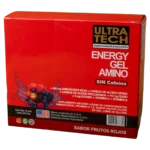 ULTRA TECH - ENERGY GEL AMINO FRUTOS ROJOS X32 G X12 U