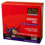 ULTRA TECH - ENERGY GEL CAFEINA ARANDANO X32 G X12 U
