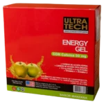 ULTRA TECH - ENERGY GEL CAFEINA MANZANA X32 G X12 U