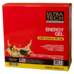 ULTRA TECH - ENERGY GEL CAFEINA VAINILLA X32 G X12 U