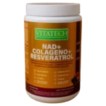 VITATECH - NAD COLAGENO RESVERATROL FRUTOS ROJOS X384 G